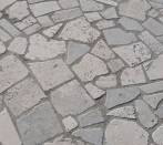 Crazy paving tumbled travertine